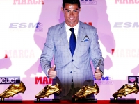 Cristiano Ronaldo recibe su cuarta Bota de Oro